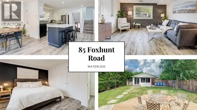 85 FOXHUNT Road Waterloo, Ontario in Houses for Sale in Kitchener / Waterloo - Image 2