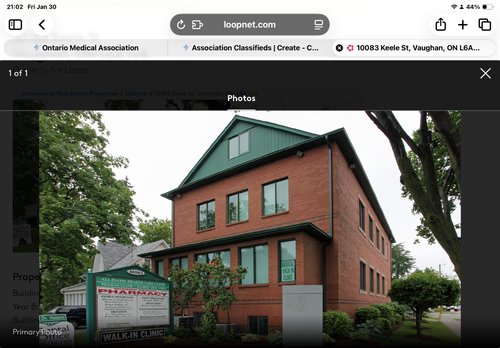 Looking for a gynaecologist/pediatrician /Ent speciality to lease a 700 SQ.FT turn key space .second...