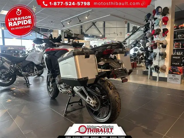 2025 Ducati Multistrada V4 Rally Travel & Radar Spoked Wheels in Street, Cruisers & Choppers in Sherbrooke - Image 24