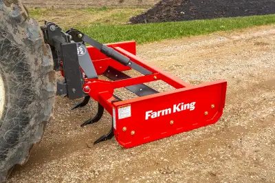 Mowers, box scrapers, discs, cultivators, rear blades, roto tillers, buckets, grapples, post diggers...