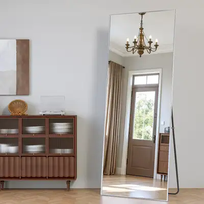 WE DELIVER - Full Length Mirror 56"x21" Floor Mirror... LOT# 126, View more