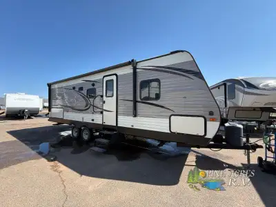 KZ Sportsmen LE 271BHLE travel trailer highlights: Double Bunk Booth Dinette Entertainment Center Ex...