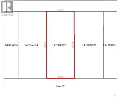 Vacant lot for sale in a great town of Nipawin, SK! Zone R2 – (Residential District – detached home/...