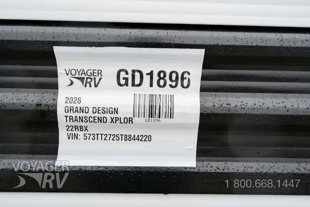 2026 Grand Design Transcend Xplor 22RBX in Travel Trailers & Campers in Kelowna - Image 42