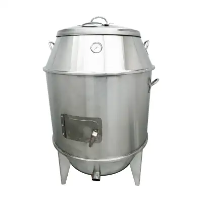 Charcoal Cook Roast Duck Oven Crispy Peking Duck Kitchen 220224, View more