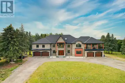 Just 25 minutes from the Greater Toronto Area, this breathtaking custom-built luxury estate sits on...