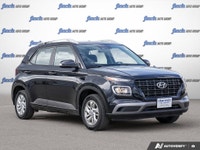 Discover the 2020 Hyundai Venue Preferred: a sleek, black subcompact SUV designed for urban adventur... (image 6)