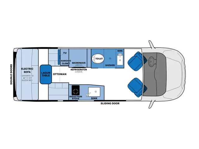 2026 Pleasure-Way Ontour Ontour 2.2 AWD ! Classe B NEUF 2026 in Travel Trailers & Campers in Laval / North Shore - Image 4