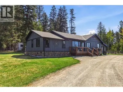 Nestled on 4.64 acres in the desirable 150 Mile House area, this absolutely charming property is set...