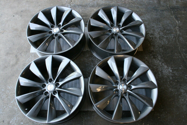 4 New 21" Tesla Wheels | Tesla Model X Wheels | Tesla  Model S in Tires & Rims in Calgary - Image 2