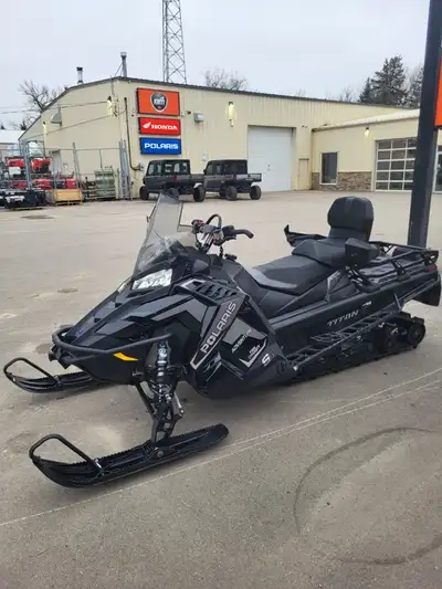 2023 POLARIS PROSTAR S4 TITAN ADVENTURE 155 Specs Include: Black Tunnel, Electric Start, Tall Smoke...