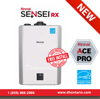 High Efficiency Tankless Water Heater - No Payments for 6 Months