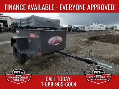 RENTAL Unit is located at FOT HQ, High River AB! Overland Trailer w/ Rooftop Tent from Factory Outle...