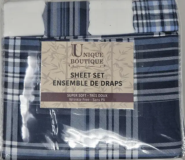 Brand New 6-Piece  Quality Deep Pocket Bed Sheet; King & Queen in Bedding in City of Toronto - Image 10