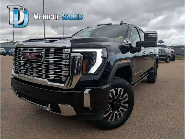 2025 GMC Sierra 3500HD Denali 6.6L Diesel/Nav/Sunroof/HUD/NEW Ti