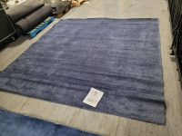 Blue carpet for sale unfinished edge first come first choice