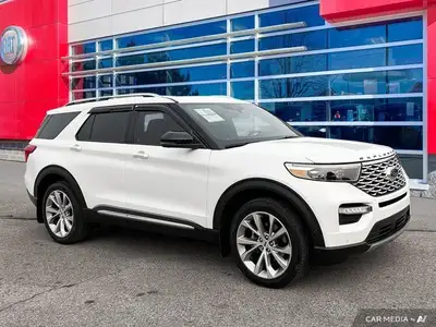 Check out this certified 2021 Ford Explorer Platinum | Loaded | EcoBoost | Leather | Moonroof | and...