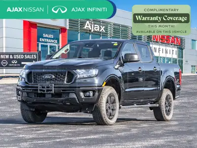 2023 Ford Ranger XLT Shadow Black EcoBoost 2.3L I4 GTDi DOHC Turbocharged VCT 4WD 10-Speed Automatic...