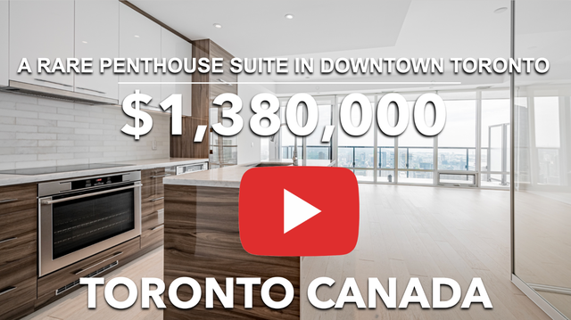 A rare penthouse suite for sale in downtown Toronto!