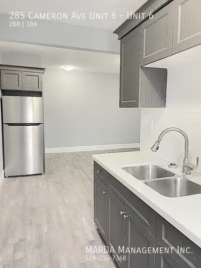 Welcome to 285 Cameron Unit 6! This two bedroom, one bathroom apartment is completely remodelled top...