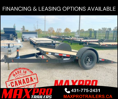 Maxpro Trailers Located: Ste. Agathe Mb Ph. 4317752431 We deliver daily into Winnipeg. Financing & L...