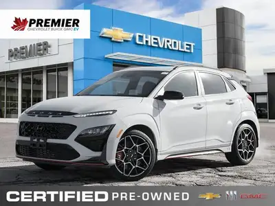 Unleash exhilarating performance with this striking 2022 Hyundai Kona N, finished in eye-catching So...