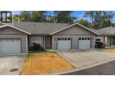 Updated 2 bedroom, 1.5 bathroom town home backing onto Vernon Creek. This home has a very private se...