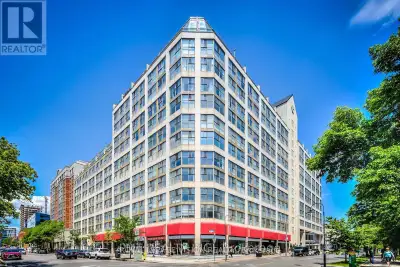 Charming 950-square-foot unit featuring a 2+ den with a split-plan layout, including two bedrooms an...