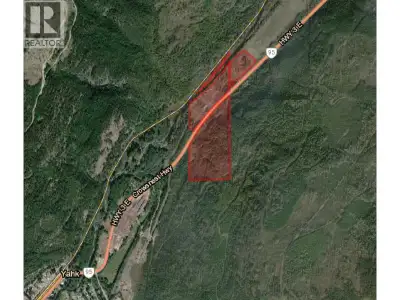 Turnkey, income-producing riverfront RV resort on Highway 3/95 in the Kootenays, 12 km from the 24-h...