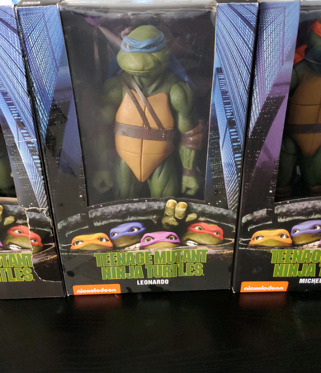 Teenage Mutant Ninja Turtles NECA Nickelodeon 1:4 Scale Figures | Toys ...