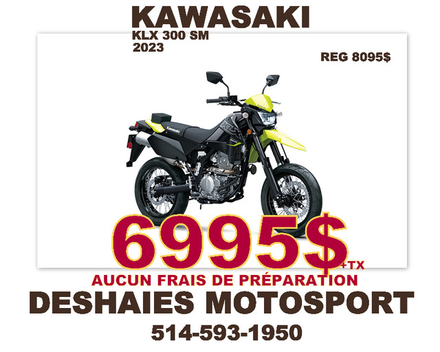 kawasaki,klx300sm.klx300 dans Hors route et motocross  à Ville de Montréal