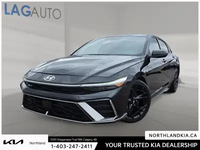 2025 Hyundai Elantra N Line Ultimate Odometer is 2079 kilometers below market average! Ready for any...