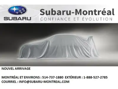 Cette Subaru Solterra AWD Eyesight est un demo avec bas mileage et elle n'a jamais été accidenté. **...