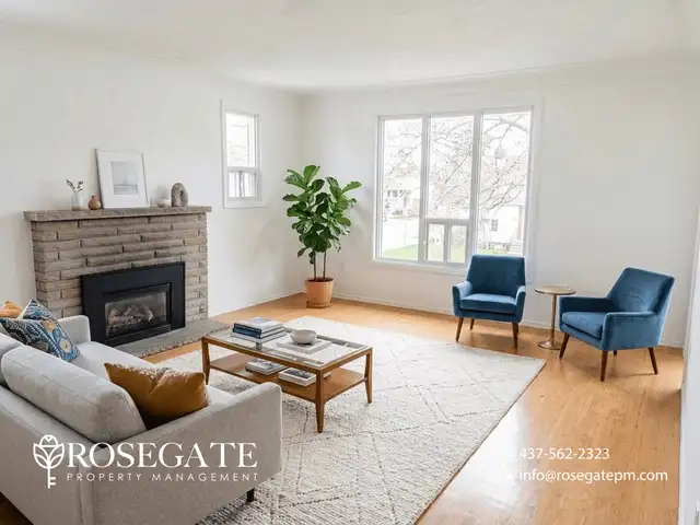 All-Inclusive 2-Bedroom Multiplex Unit with Fireplace, Backyard  in Long Term Rentals in Hamilton - Image 4