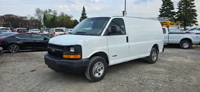Call 416-648-0721 - ONE OWNER - Runs great -ONLY 138000km's! 2004 Chevrolet express 2500 cargo van w...