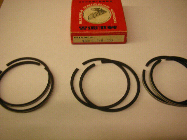 NOS OEM Honda Piston Rings 1st Over fit CA72 CB 72 CL 72 in Other in Stratford - Image 4