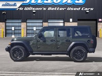 Come see this certified 2023 Jeep Wrangler Willys 4X4 | 3.6L | 6-Speed Manual | Heated Wheel + Seats... (image 1)