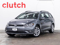 2018 Volkswagen Golf SportWagen Trendline w/ Front Heated Seats,