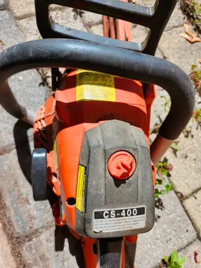 Echo CS 400 Chain Saw. Low hours. I'm neither a tree cutter nor an arborist. This chain saw was used...