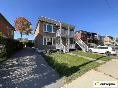 Duplex situé dans un quartier recherché comprenant deux 5 ½ : un au rez-de-chaussée avec sous-sol (l...