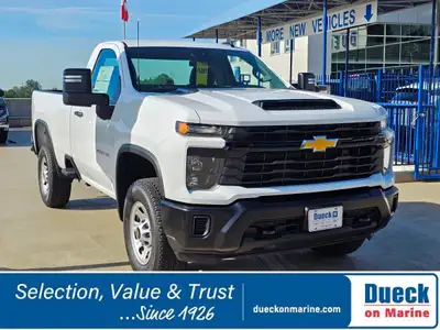 WAS: $64019 NOW: $59999Our 2024 Chevrolet Silverado 3500HD W/T Regular Cab 4X2 in Summit White is a...