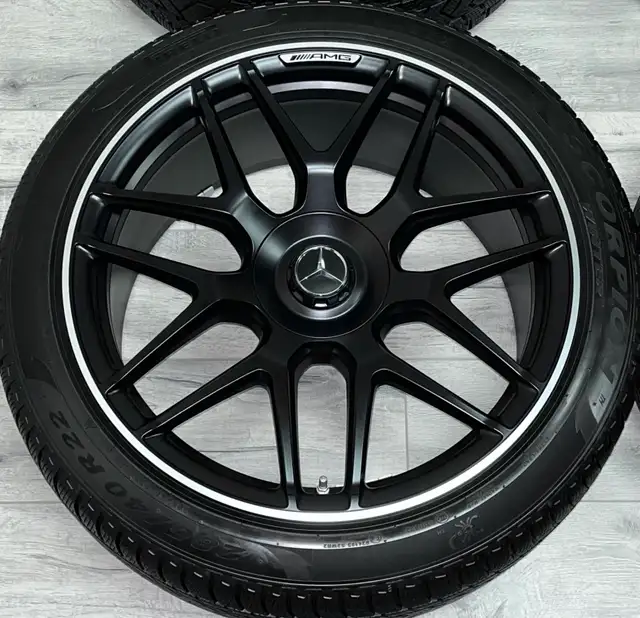 2023 MB G-Class G63 AMG OEM 22" Rims, TPMS, Winters *NEW* in Tires & Rims in Markham / York Region - Image 3