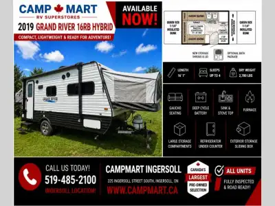Welcome to CampMart - Ingersoll. PRE-OWNED RV LIQUIDATION SALECampMart RV | 325 Ingersoll Street S,...