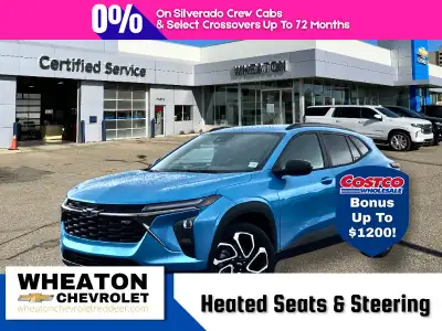 Experience confident city driving and weekend adventures in the 2026 Chevrolet Trax 2RS, designed fo...