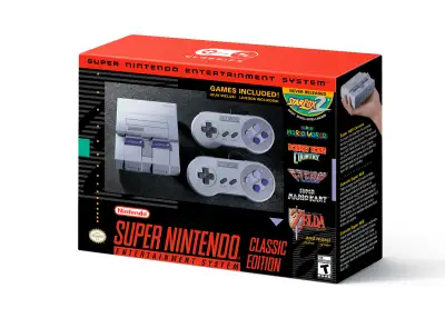 SNES Classic Edition. Super Nintendo New in Box., View more