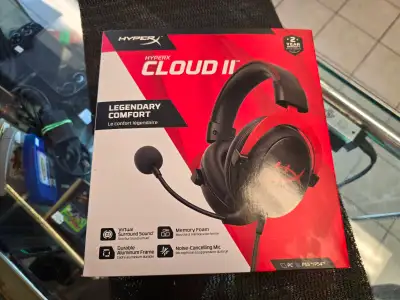HyperX Cloud II - Gaming Headset (Black-Red) (CIB), View more