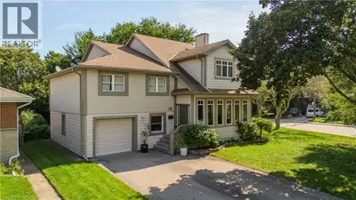 Set on a mature street near Downtown Burlington, 707 Ross St is a unique home offering approx. 4,670...