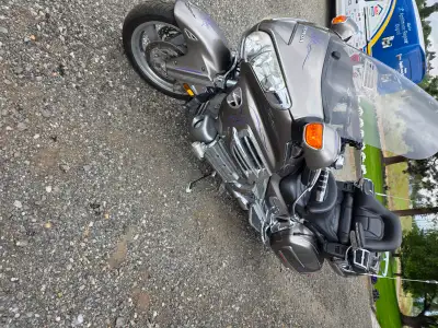 The classic touring bike Honda Goldwing. One of the most comfortable ( if not the most comfortable )...