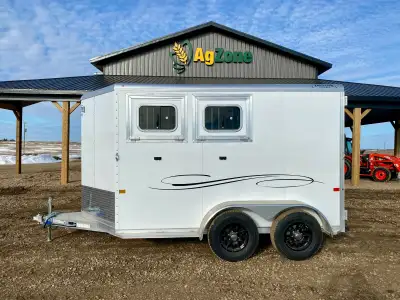 Frontier Trailers - Strider 2 Horse, Slant Load Series at AgZone, View more