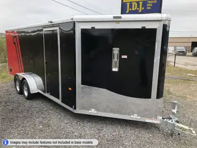 Neo NAS 7'x22' All-Sport Aluminum Enclosed Trailers starting at just $17,495.00 Drive On, Drive Off...